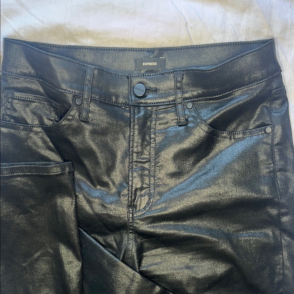 Express Black High Rise Women Jeans